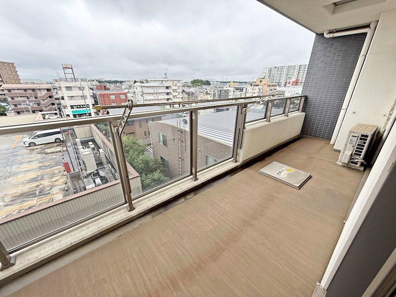 レーベン鶴瀬Grandrex ベランダ