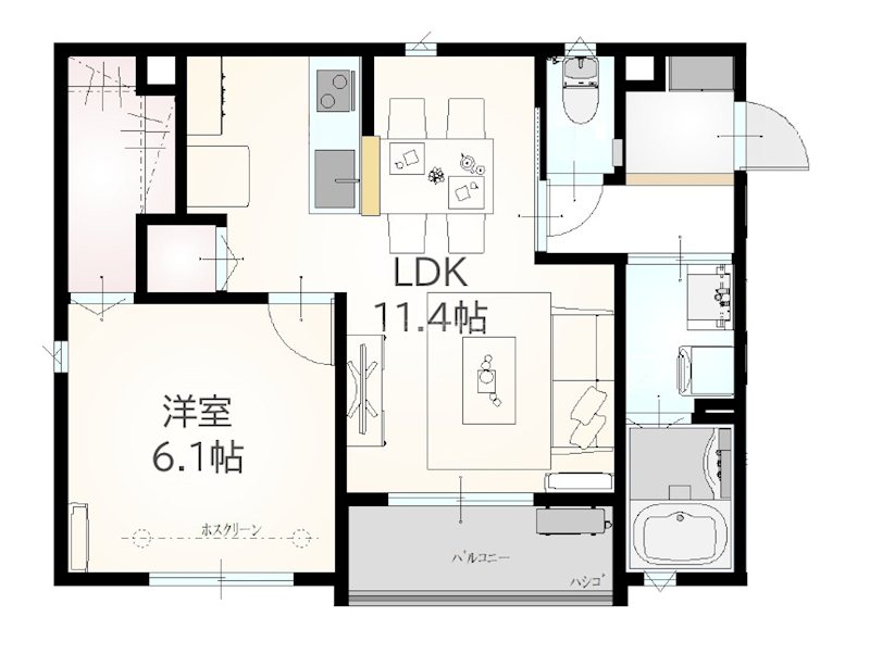 シエルコート上福岡 間取り
