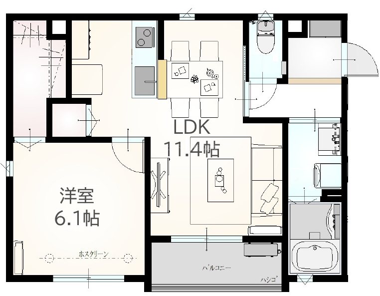 シエルコート上福岡 間取り