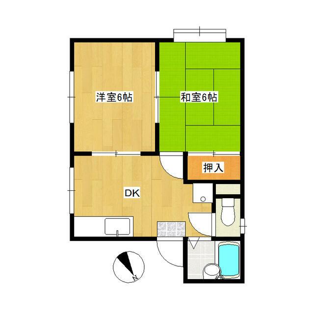 オダハイツ 間取り