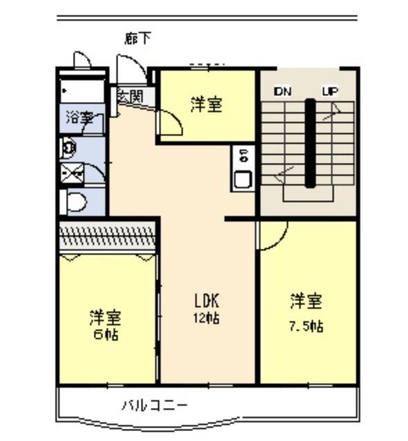 グラン松葉  間取り