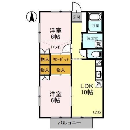 レディアンス熊谷 間取り