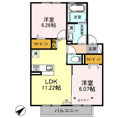 プランドールⅠ 間取り