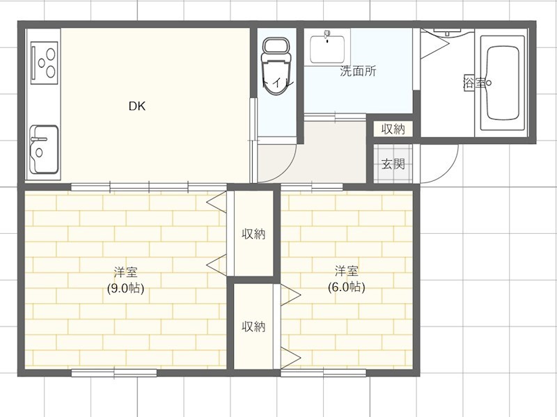 埼玉県東松山市若松町２丁目 間取り