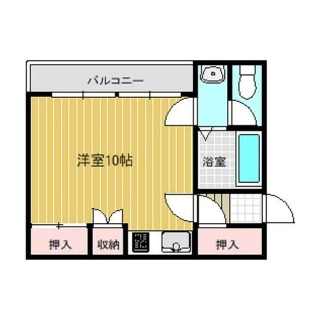 ルイーズ　１０１ 間取り