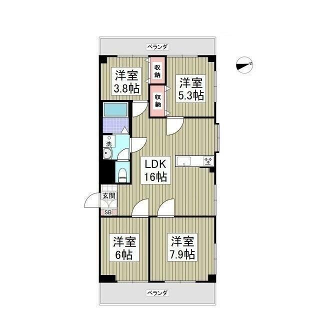 ロワール坂戸 間取り