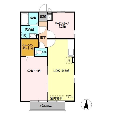 アミティエ　マノ 間取り