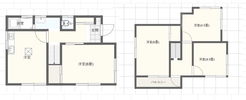 深谷市北根戸建 間取り