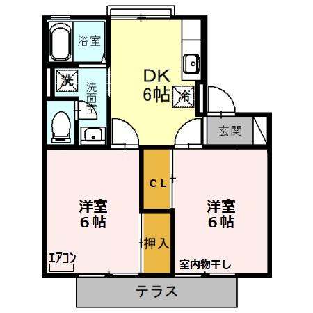 タウンコート 間取り