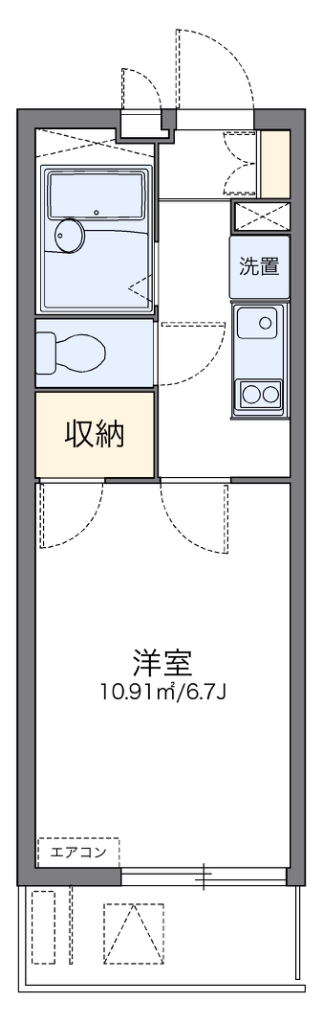 レオパレスフジ 間取り