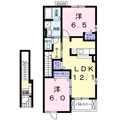 クラシオンＢ 間取り