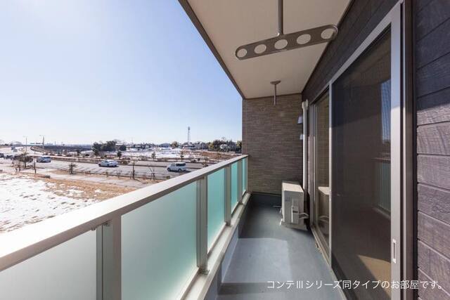 ヒカルサ熊谷曙町 ベランダ