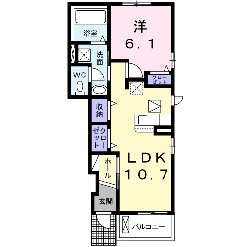 エテルノ　Ⅳ 間取り