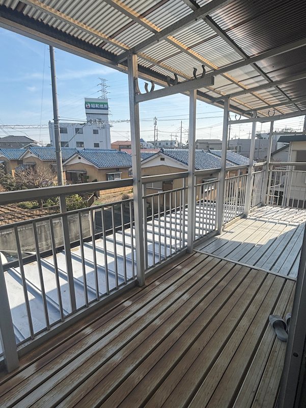 むさし台戸建 ベランダ