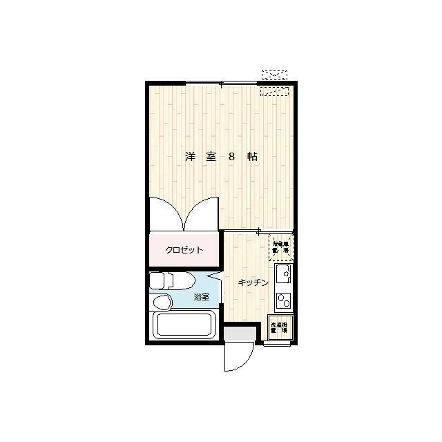 第８雲南コーポ 間取り