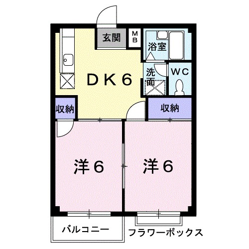メゾングリーンヒル 間取り