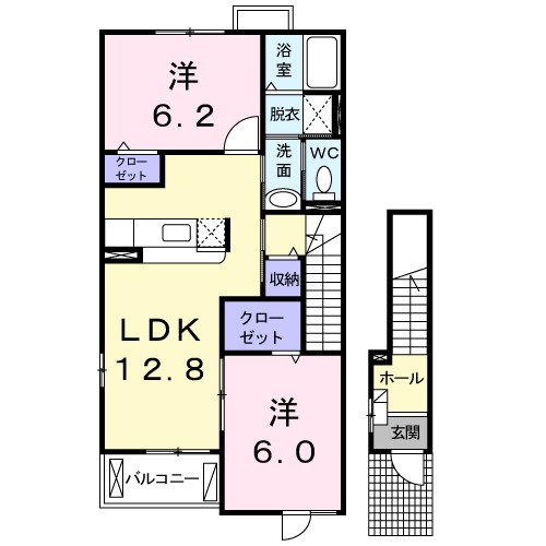 ミルト　Ⅰ 間取り