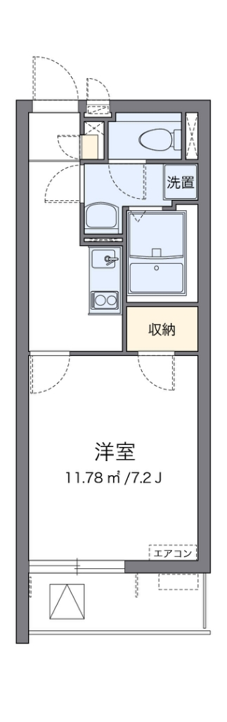 クレイノほっと熊谷 間取り