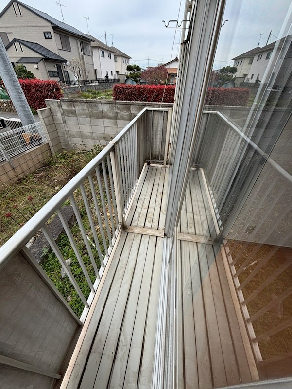 グリーンハイツ（深谷上柴町西） ベランダ