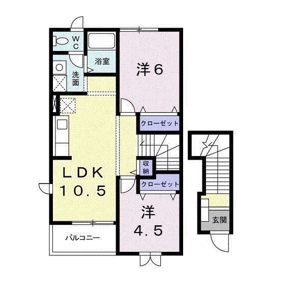 フレーシアＡ 間取り