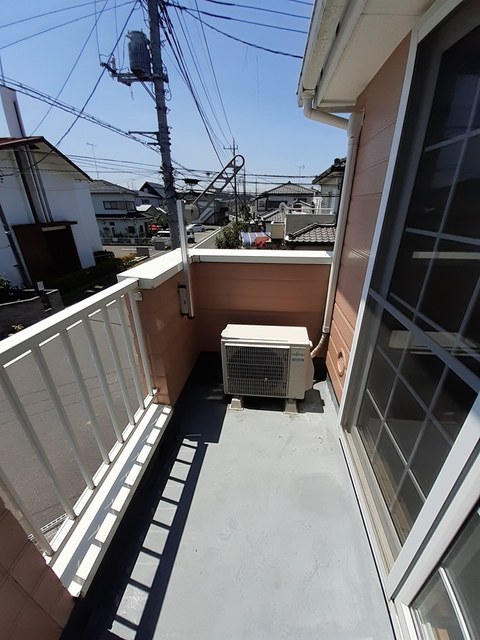 フレーシアＡ ベランダ