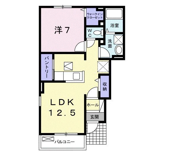 ブルック　ガーデン　Ⅱ 間取り