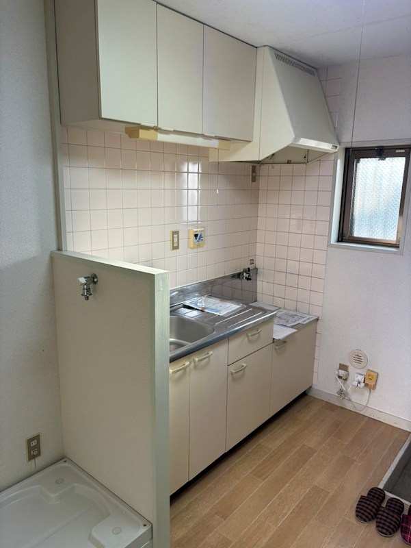 マンション緑 キッチン