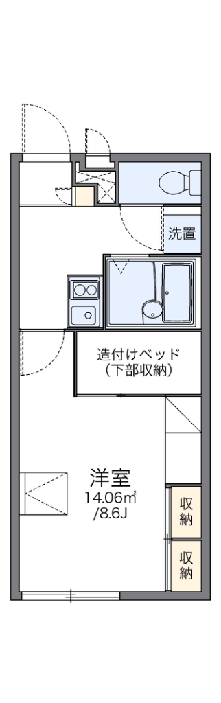レオパレスエクセラン 間取り