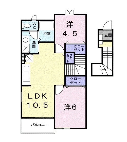 エテルノＤ 間取り