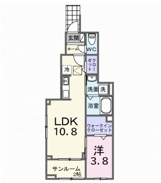 ミルト　ブリッサ　大原 間取り