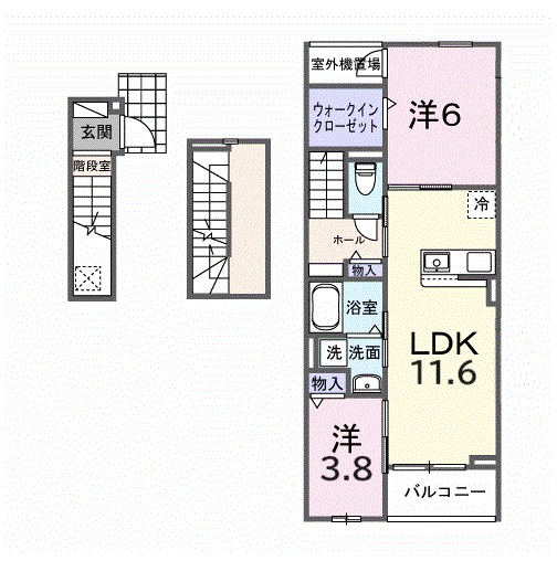 ミルト　ブリッサ　大原 間取り