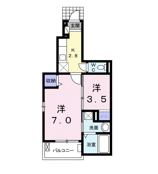 ジャルダン　デュ　ミエル 間取り