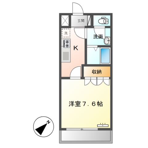 ｆｆ　フォルテシモ 間取り