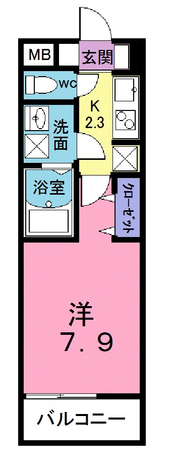 エーデルハイムＤ 間取り