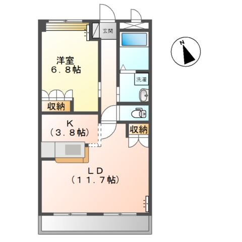 グランディアカシア 間取り