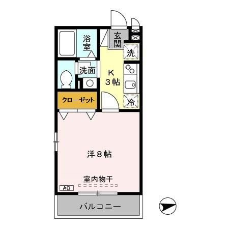 モナリエール　ジョイ 間取り