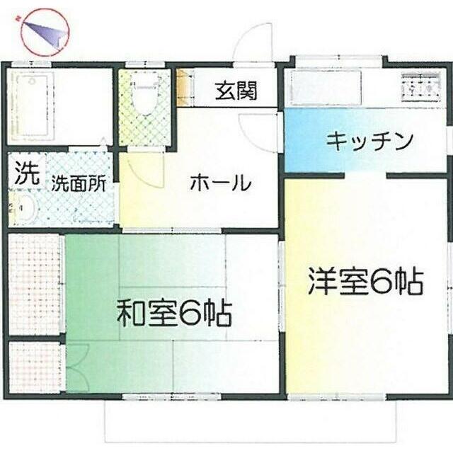 コーポ駅東 間取り