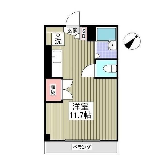 フェリオ毛呂山 間取り