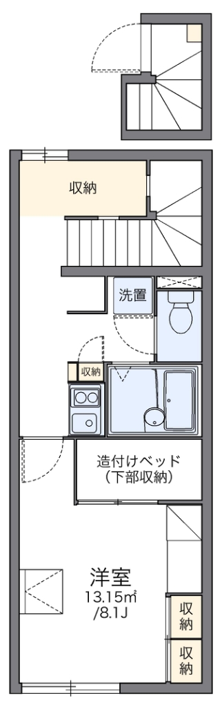 レオパレスＣＥＤＡＲⅡ 間取り
