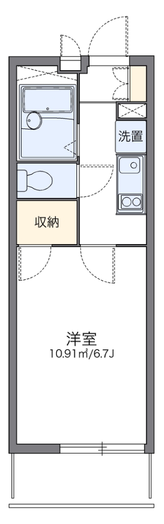レオパレスグランシャリオ 間取り