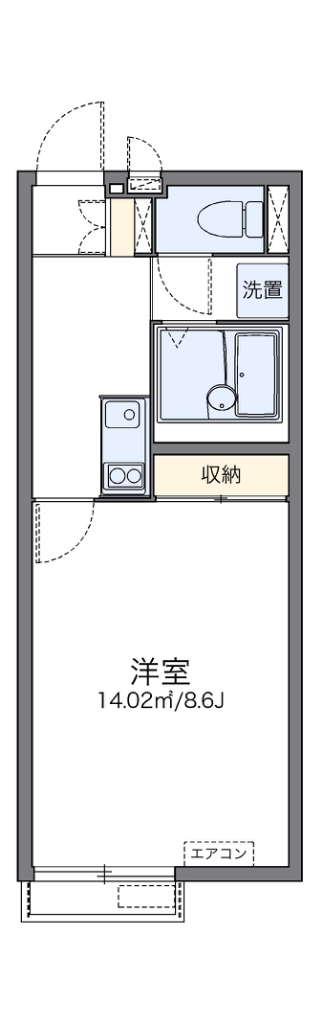 レオネクストクレディ 間取り