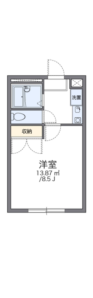 レオパレスリヴェール 間取り