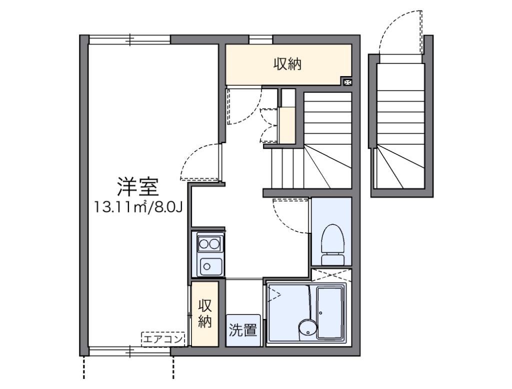 レオネクストあけぼの 間取り
