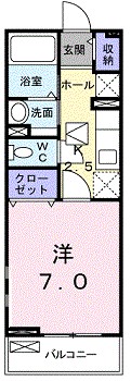 ル・シェモア 間取り