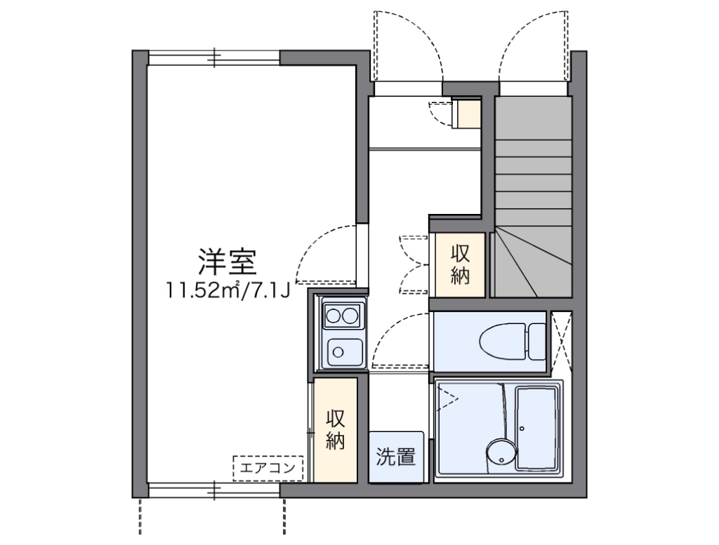 レオネクストサンクワイエットⅢ 間取り