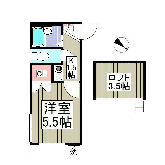 フリーダムＢ棟 間取り