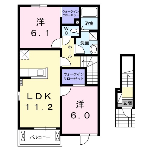 アース　ビレッジ　Ⅰ 間取り
