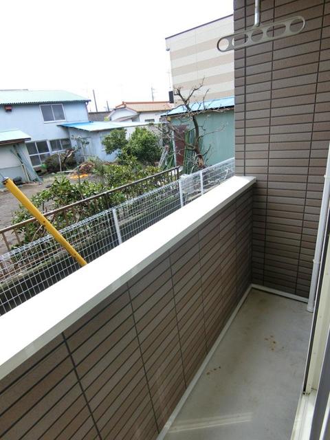 サンリバー ベランダ