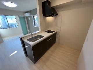 ソラーレ（東松山市松山町　アパートⅡ期新築工事） キッチン
