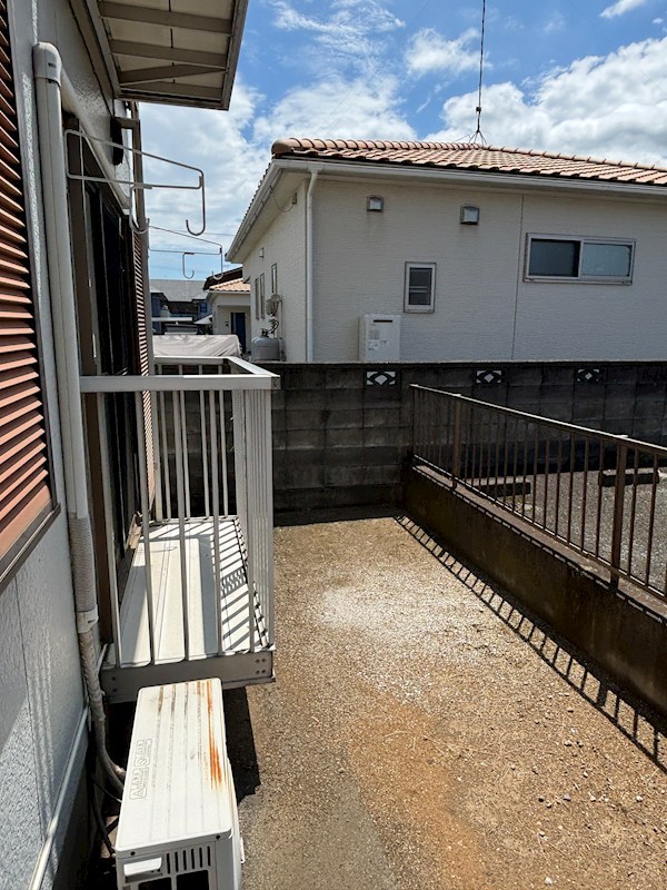 霜田コーポ ベランダ